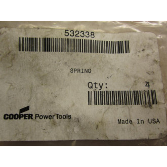 Cooper 532338 Spring (Pack of 4)