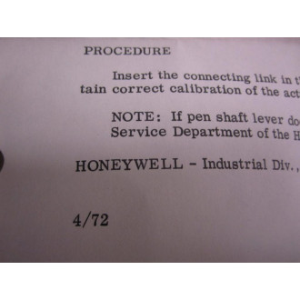 Honeywell 362780 Replacement System Thermometer - New No Box