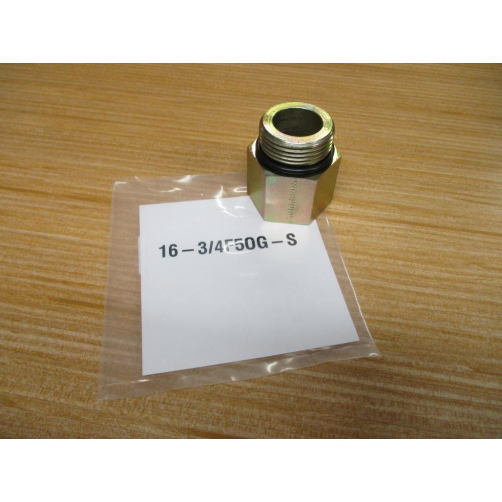 Parker 16-34F5OG-S Port Adapter 1634F5OGS Parker 16-34F5OG-S Port Adapter 1634F5OGS