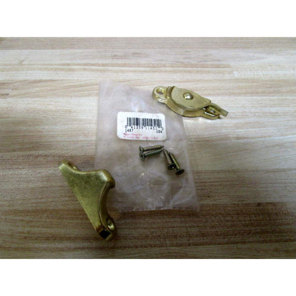 Hager Hinge 1487 Hinge Kit 1487 (Pack of 3)