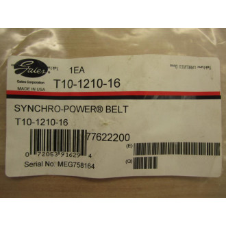 Gates T10-1210-16 Synchro-Power Belt