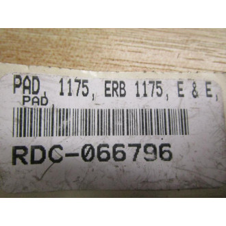 E & E ERB 1175 Pad (Pack of 2) - New No Box