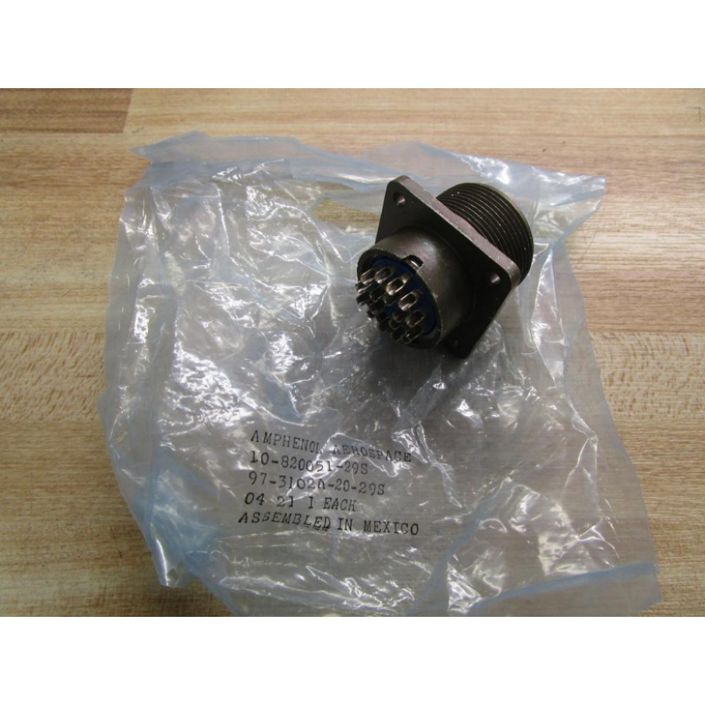 Amphenol 97-3102A-20-29S Receptacle 10-820051-29S