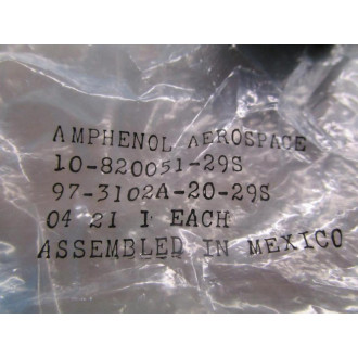 Amphenol 97-3102A-20-29S Receptacle 10-820051-29S