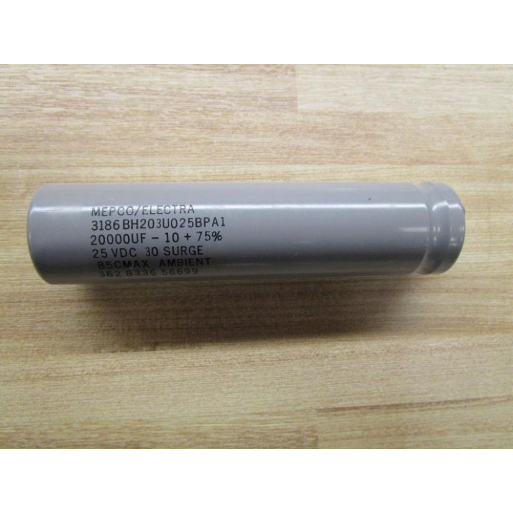 MepcoElectra 3186BH203U025BPA1 Capacitor - Used