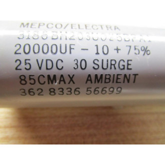 MepcoElectra 3186BH203U025BPA1 Capacitor - Used