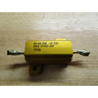 Dale 63481-33F Resistor NH-25 - Used