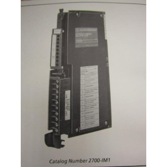 Allen Bradley 40065-255-01(B) Manual - New No Box