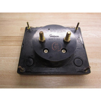 Simpson Meter 0-300 DC Amperes - Used