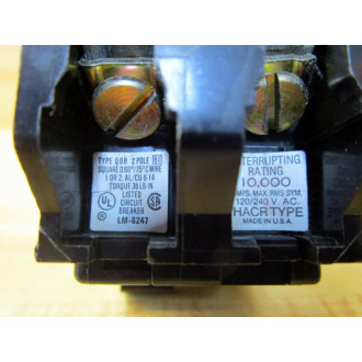 Square D LM-8247 Circuit Breaker  Q0B - Used