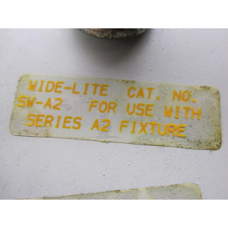 WideLite SW-A2 Fixture Flexible Arm SWA2 GR WO Bracket - Used