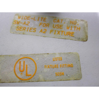 WideLite SW-A2 Fixture Flexible Arm SWA2 GR WO Bracket - Used