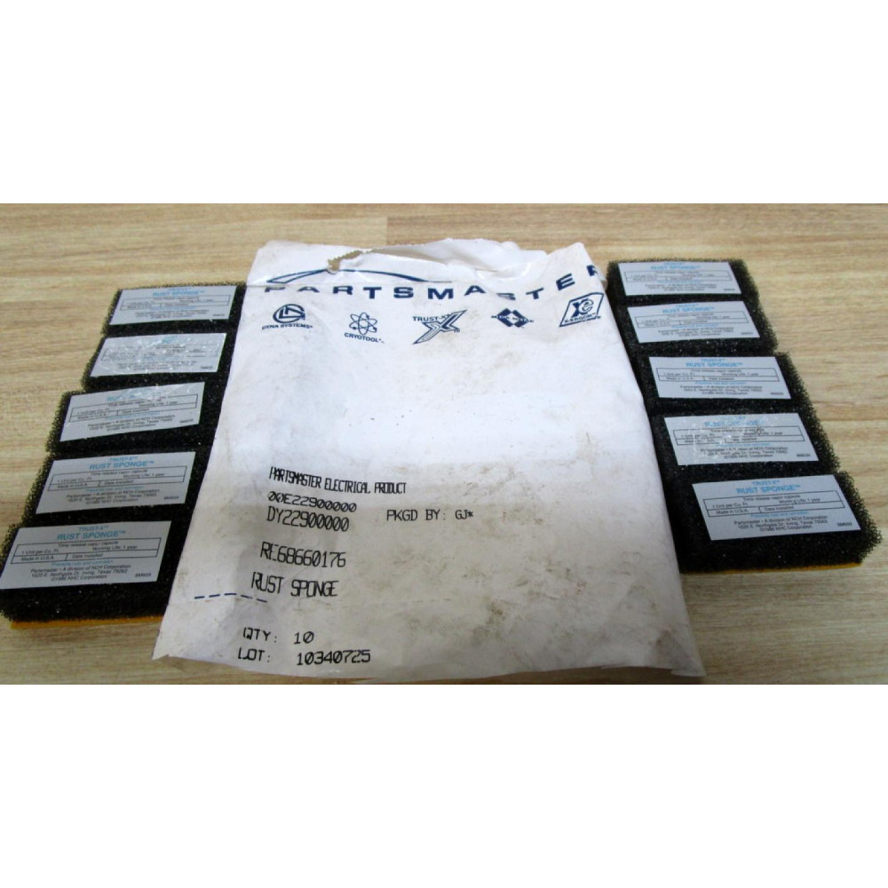 Partsmaster DY22900000 Rust Sponge (Pack of 10)