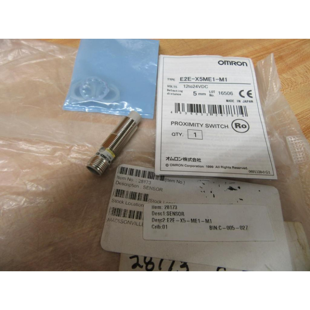Omron E2E-X5ME1-M1 Proximity Switch E2EX5ME1M1