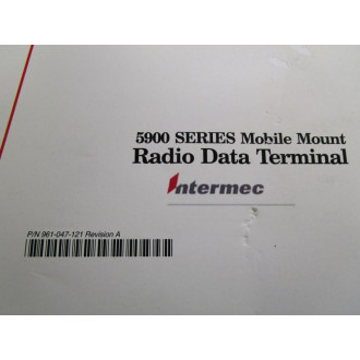Intermec 961-047-121 Manual For 5900 Series Mobile Mount - Used