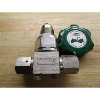 Nupro SS-4D4S V51 Gas Shut-Off  Valve SS4D4SV51 - Used
