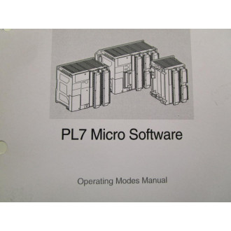 AEG Schneider TLX DM PL7M 10E Operating Modes Manual - Used