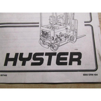 Hyster 897449 Electrical Diagrams Hy-897449