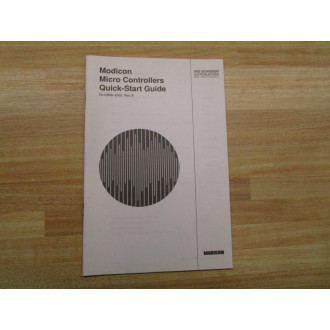 Modicon GI-KWIK-ENG Guide For Micro Controllers - Used