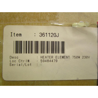 G & J 36112GJ Heating Element