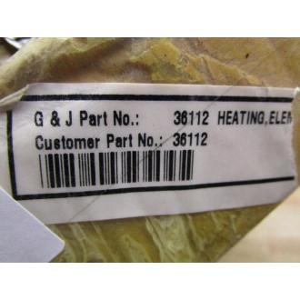 G & J 36112GJ Heating Element