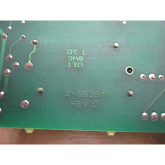 2-58396-2 Control Module Circuit Board - Used
