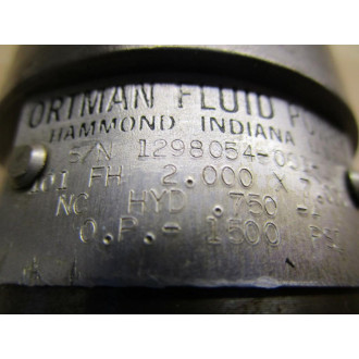 Ortman Fluid Power 101 FH Cylinder NC HYD .750 -4 - New No Box
