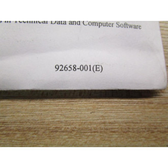Xycom 119629-001 Software 92658-001