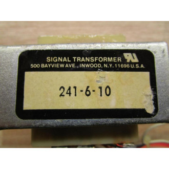 Signal Transformer 241-6-10 Transformer - Used