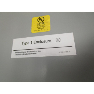 Siemens S1C30BL100CTS Panel Board - Used