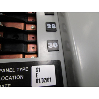 Siemens S1C30BL100CTS Panel Board - Used