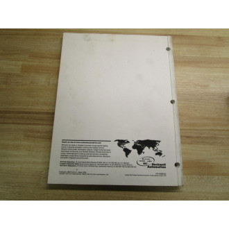 Allen Bradley 184898 (3) User Manual For 1336 PLUS II - Used