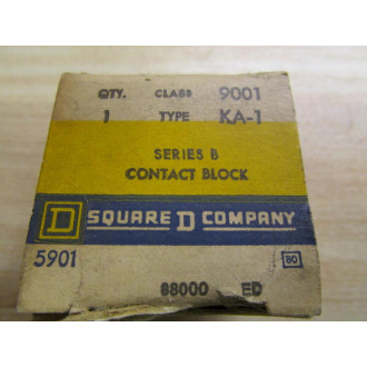Square D 9001-KA-1 Contact Block 9001KA1 88000