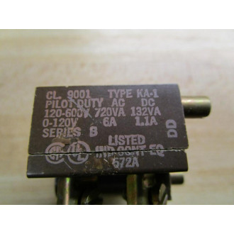 Square D 9001-KA-1 Contact Block 9001KA1 88000
