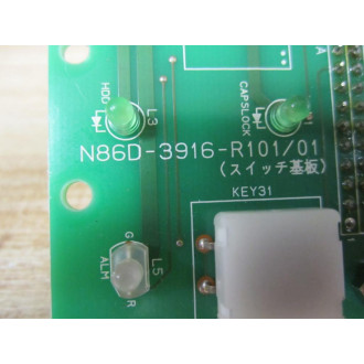 N86D-3916-R10101 Key Board Interface N860-3916-T001 03C - Used