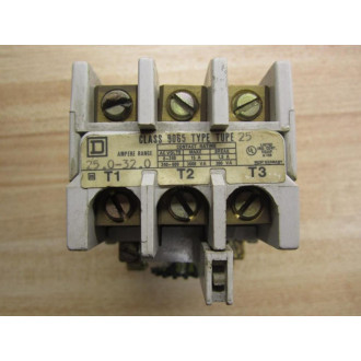 Square D 9065-25 Overload Relay 9065-TUPE-25 - Used