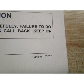Cedes 102 261 Operation Manual Safe2+ Safe4 - Used