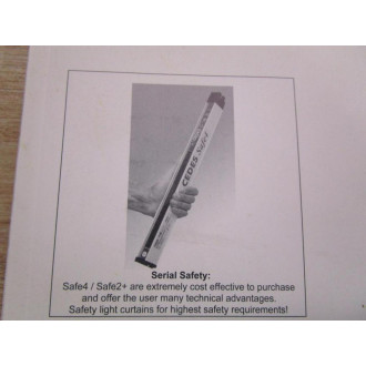Cedes 102 261 Operation Manual Safe2+ Safe4 - Used