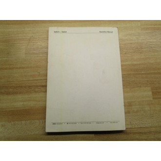 Cedes 102 261 Operation Manual Safe2+ Safe4 - Used