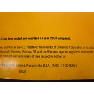 Symantec 14-30-00071 User's Guide For Procomm Plus - Used