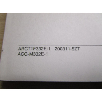 NAiS ARCT1F332E-1 Operational Guide Book FPWIN GR - Used