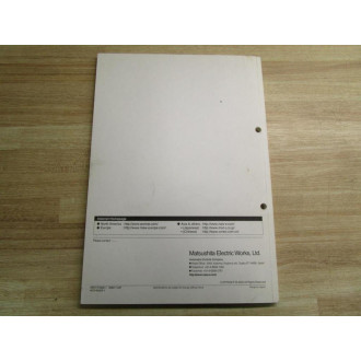 NAiS ARCT1F332E-1 Operational Guide Book FPWIN GR - Used