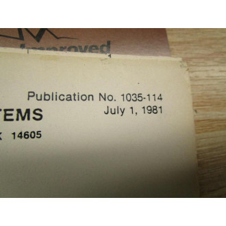 RiS 1035-114 Instruction Manual For SC-1302 - Used