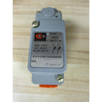 Cutler Hammer 10316H9335C Eaton Limit Switch Type L - New No Box