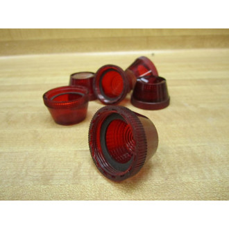 Allen Bradley 800T-N26R Lens Red 800TN26R (Pack of 6) - New No Box