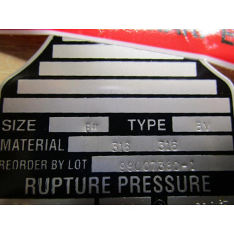 BS&B Safety Systems 99007380-1 Rupture Disk (Pack of 3)