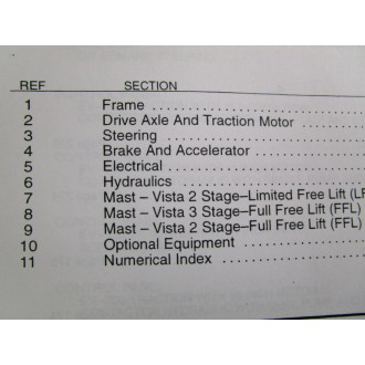 Hyster 852410 Parts Manual For E70-80-100-120XL Hy-852410