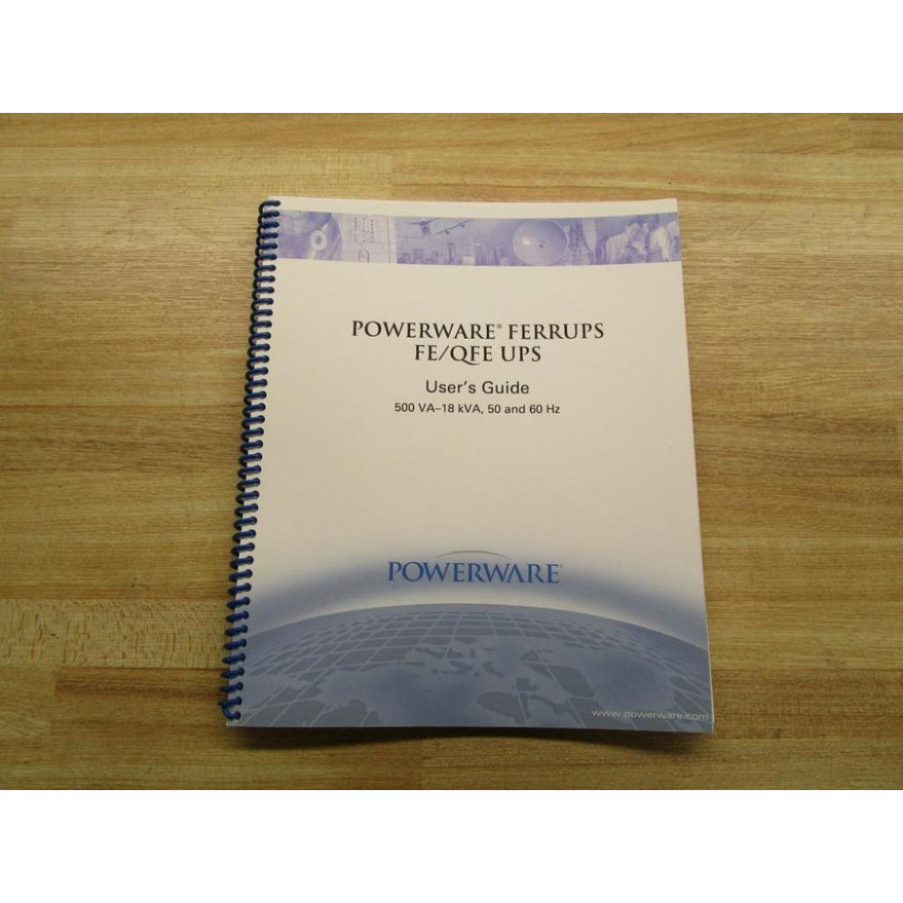 Powerware 164201404 A User's Guide For Ferrups FEQFE UPS - Used