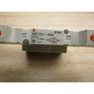 SMC VQZ1251-6M0 Solenoid Valve - Used