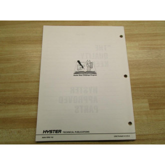 Hyster 1464329 Electrical Diagrams E25-65XM2 J40-65XM2 N30XMH2 - Used